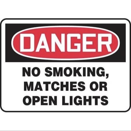 Accuform OSHA DANGER SMOKING CONTROL SIGN NO FRMSMK136VP FRMSMK136VP